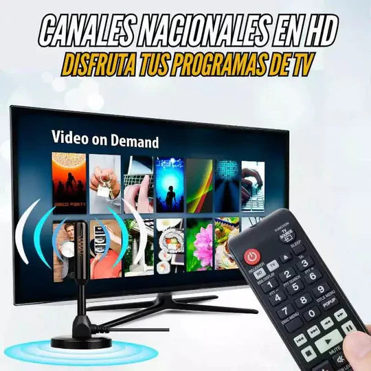 Antena TV Digital Ultra HD | Canales Gratis