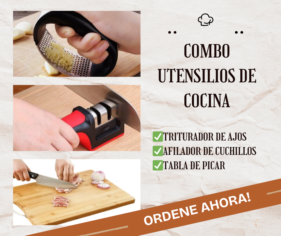 Combo Utensilios de Cocina