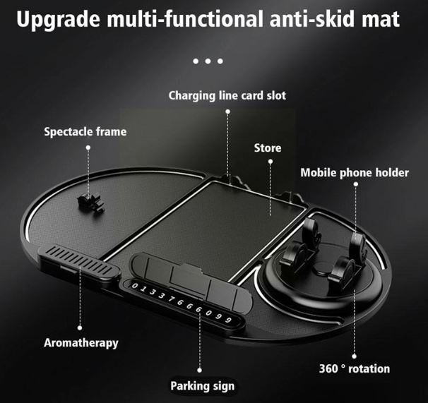 Alfombrilla antideslizante multifuncional para auto - SHAORA