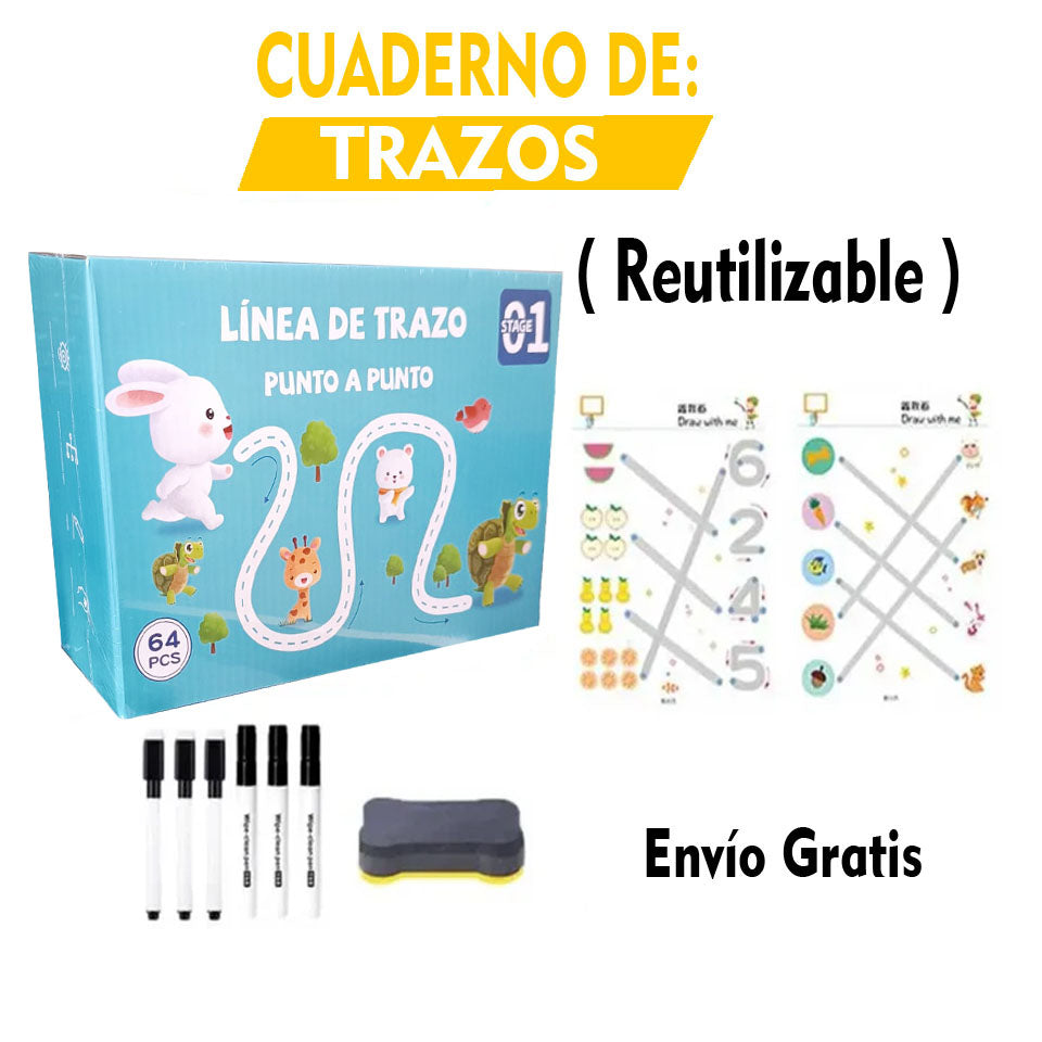 Cuaderno de Trazos Mágicos