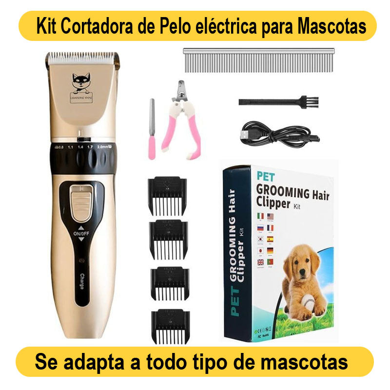 KIT CORTADORA DE PELO PARA MASCOTAS