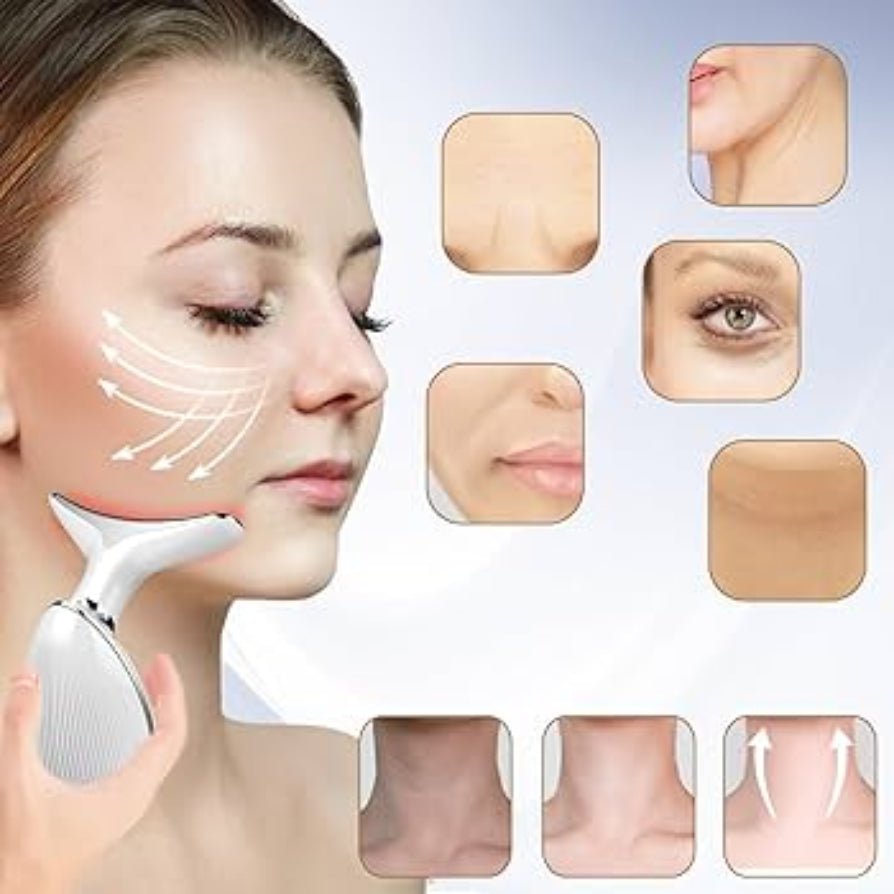 Masajeador Facial Led: Arrugas y papada - SHAORA