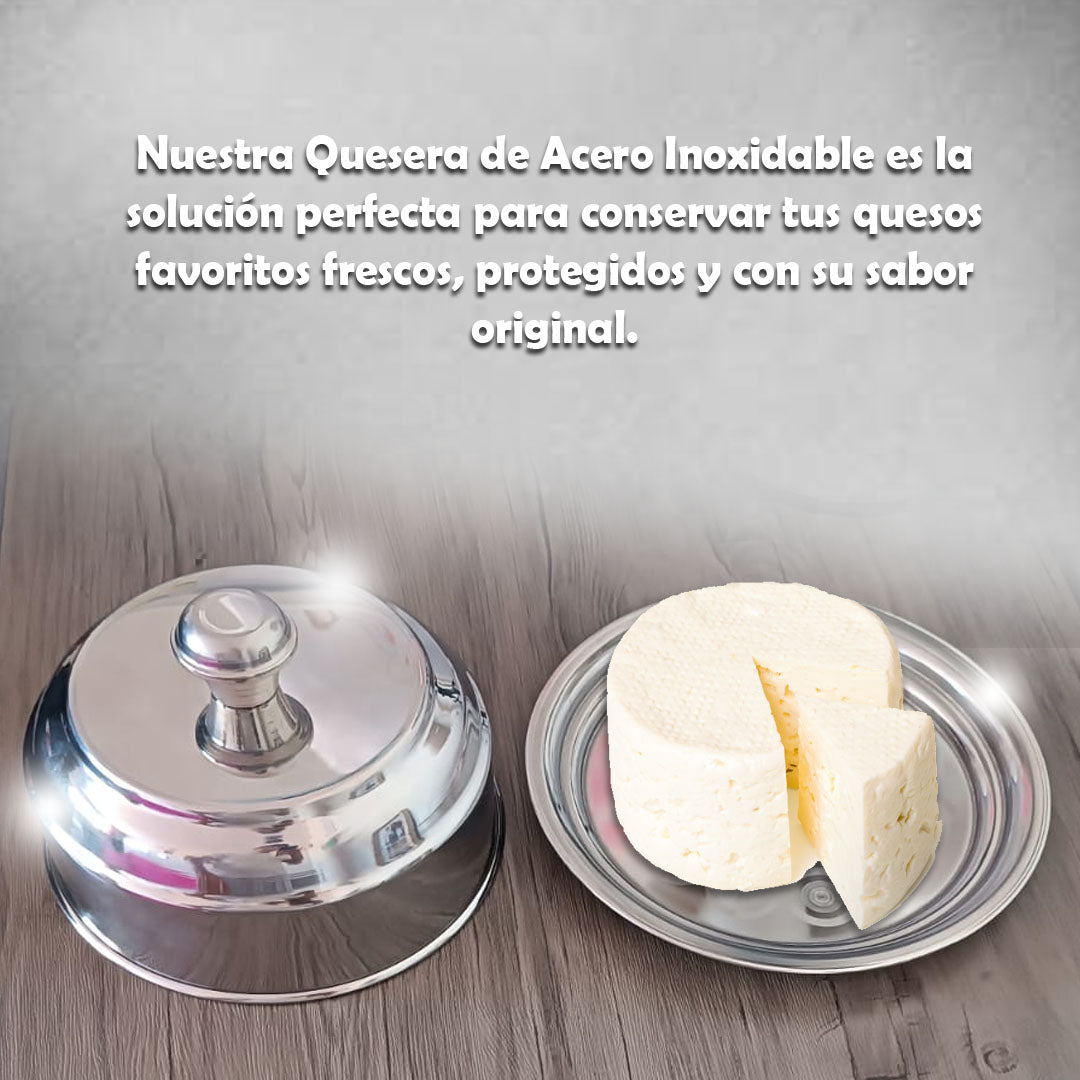 Quesera de Acero Inoxidable - 1 Kg - SHAORA