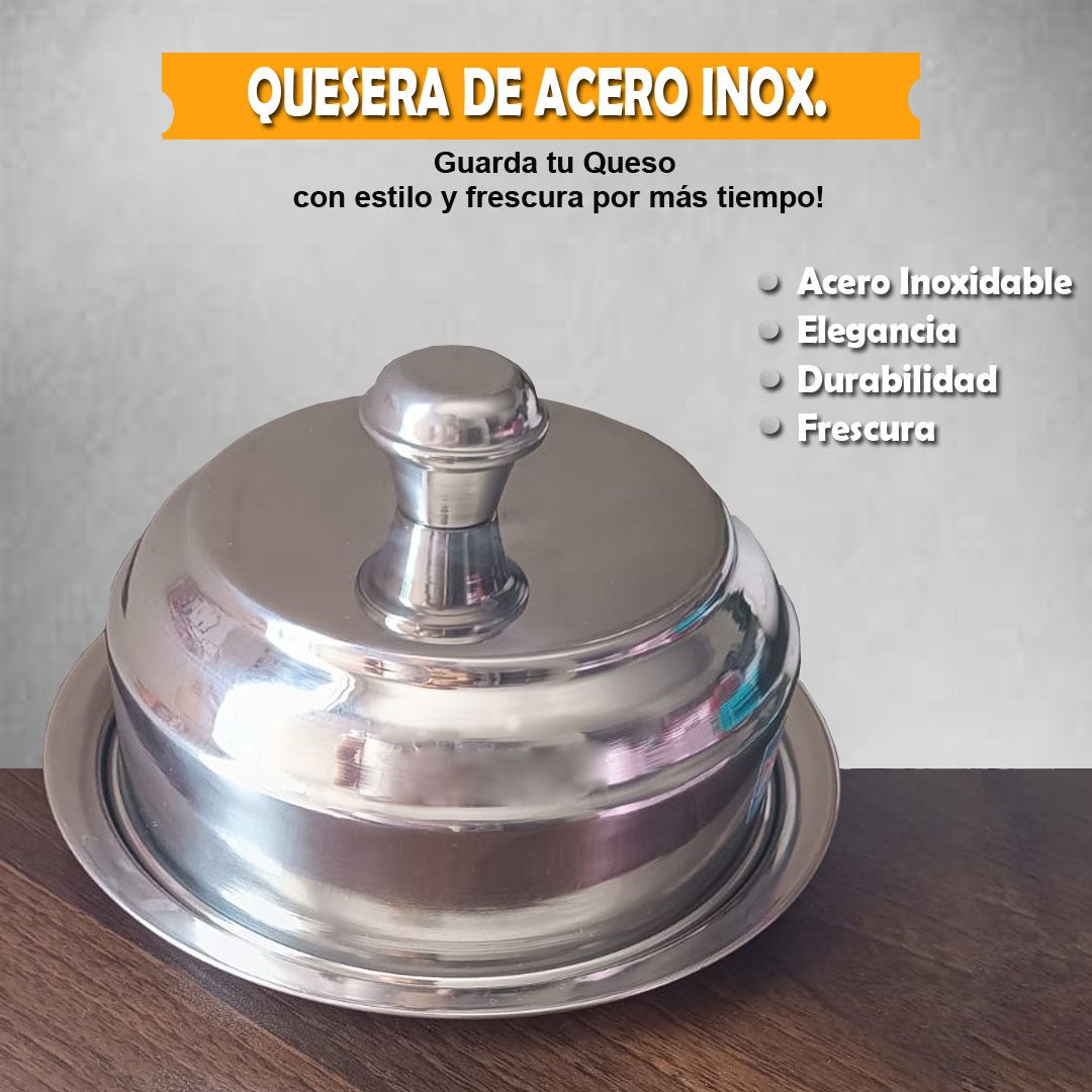 Quesera de Acero Inoxidable - 1 Kg - SHAORA