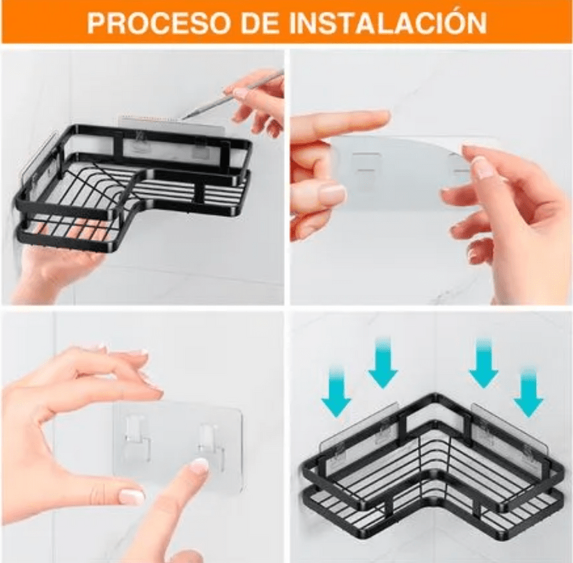 Set de Repisas Organizador de Baño 5 en 1 - SHAORA