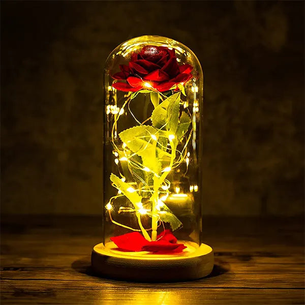Rosa Eterna Especial | Con Luces