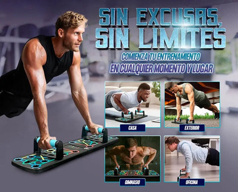Tablero de Flexiones Push Up Multifuncional - SHAORA