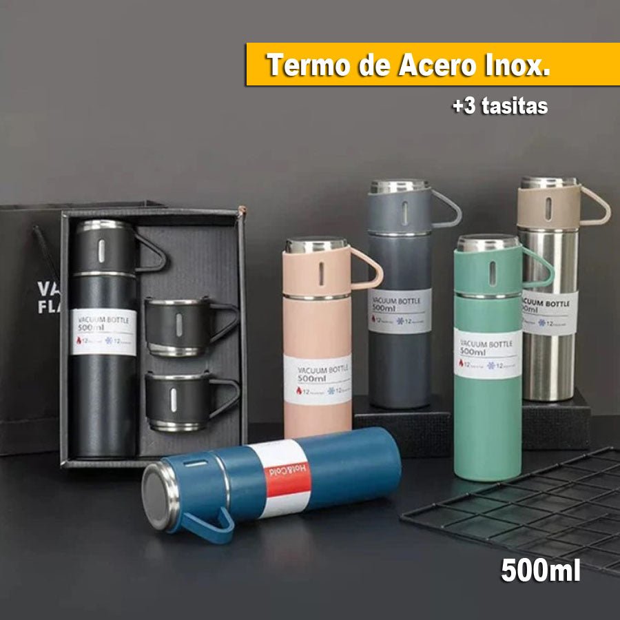 Termo de Acero Inoxidable 500ml - SHAORA