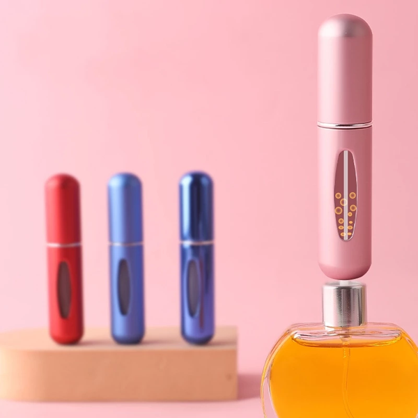 Atomizador de Perfume Recargable (Pack de 5 Unid)