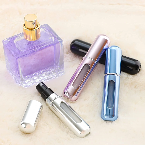 Atomizador de Perfume Recargable (Pack de 5 Unid)