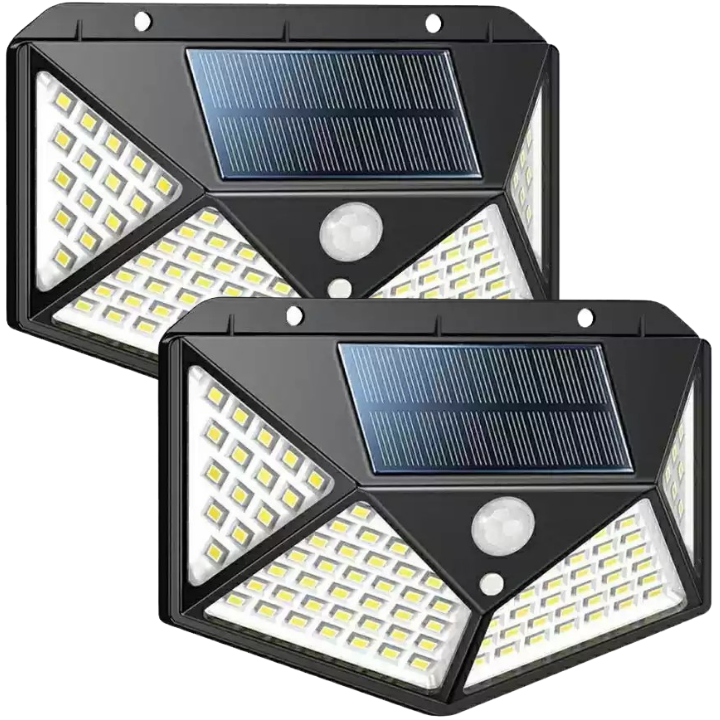 Luz Solar LED para exteriores, Sensor de movimiento.