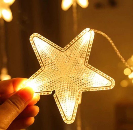 Luces Cortina Estrella - SHAORA