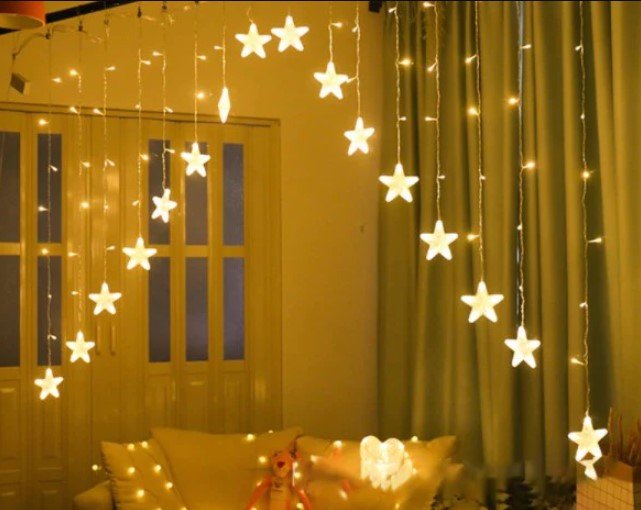 Luces Cortina Estrella - SHAORA