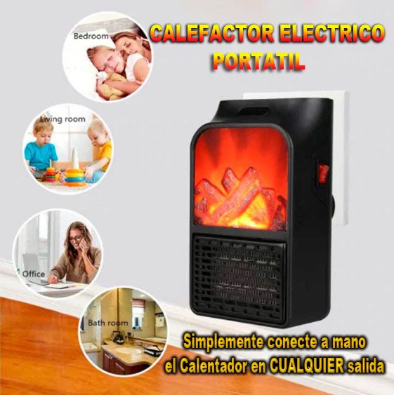 Mini Calefactor 1000W Eléctrico Portátil - SHAORA