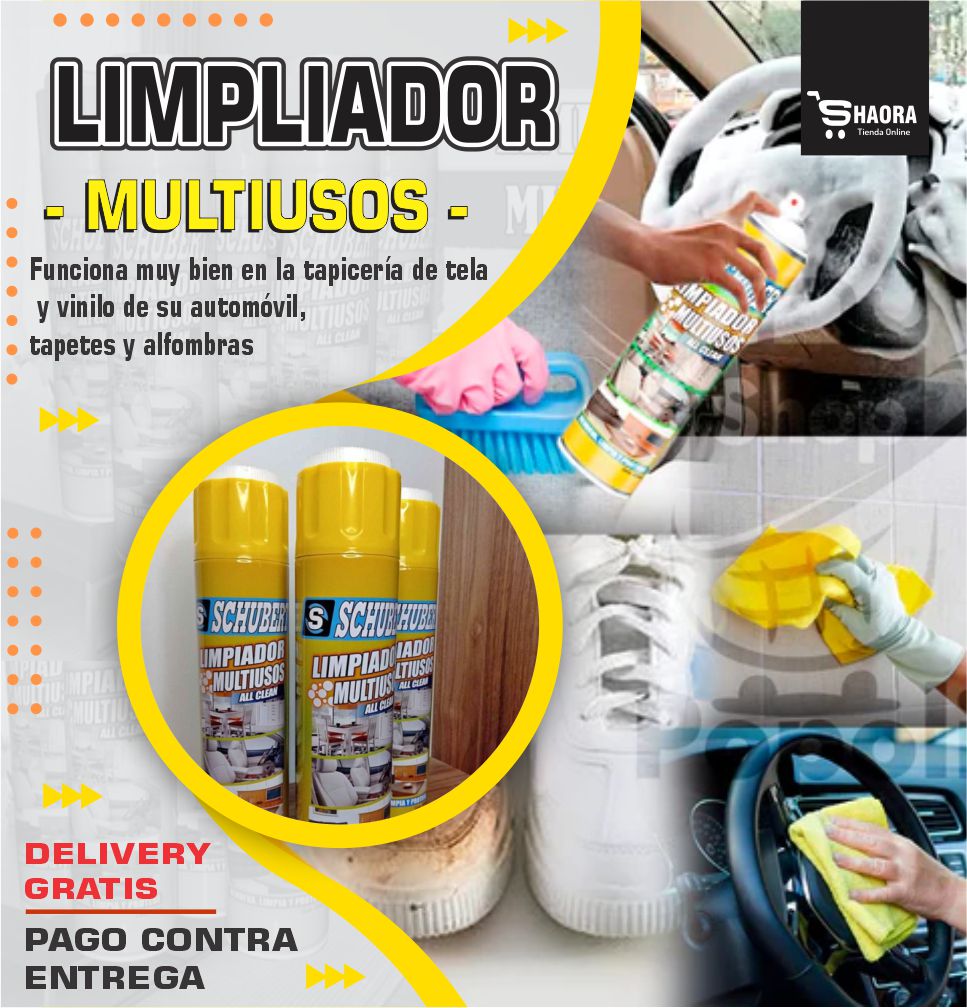 Schubert™ Espuma Limpiadora Multiusos - SHAORA